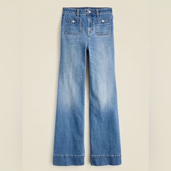 J. Crew Denim - NWT J. Crew High Rise Sailor 96 Denim Jeans